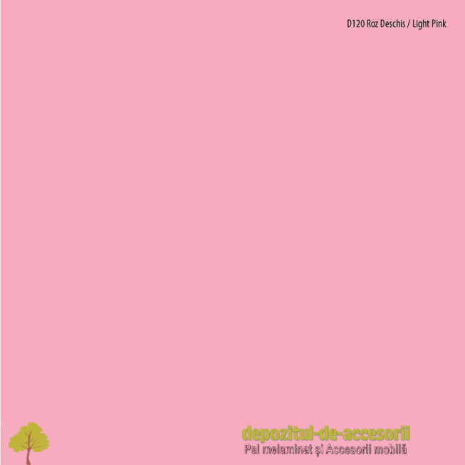 PAL Melaminat Roz deschis D120