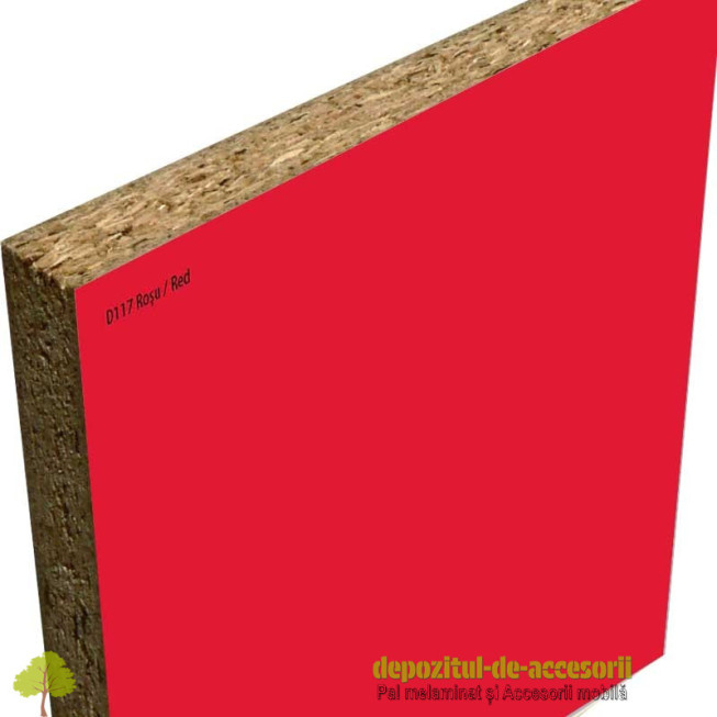 PAL Melaminat Roșu D117