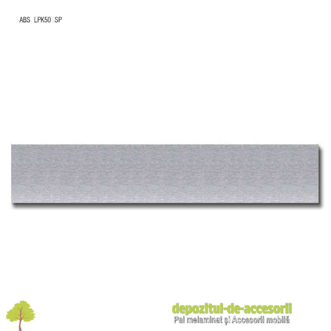 Cant ABS Aluminiu satinat 22mm x 2mm