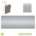 Cant ABS Aluminiu periat 43mm x 1mm