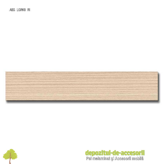 Cant ABS Frasin Lyon nisip 22mm x 2mm Compatibil Pal Melaminat Frasin Lyon nisip Egger H1298 ST22