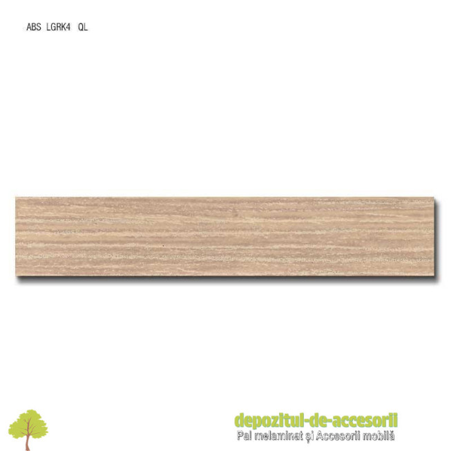 Cant ABS Stejar Bardolino natur 22mm x 0,4mm Compatibil cu PAL Stejar Bardolino natur Egger H1145 ST10