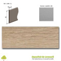 Cant ABS Stejar Bardolino gri 43mm x 2mm