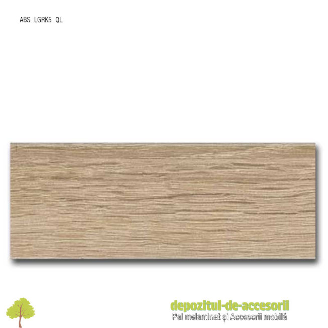 Cant ABS Stejar Bardolino gri 43mm x 2mm Compatibil cu PAL Stejar Bardolino gri H1146 ST10 Egger