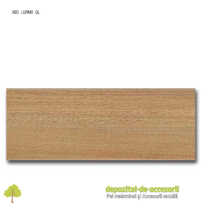 Cant ABS Nuc Pacific natur 43mm x 2mm Compatibil cu PAL Melaminat Nuc Pacific natur H3700 ST10 Egger