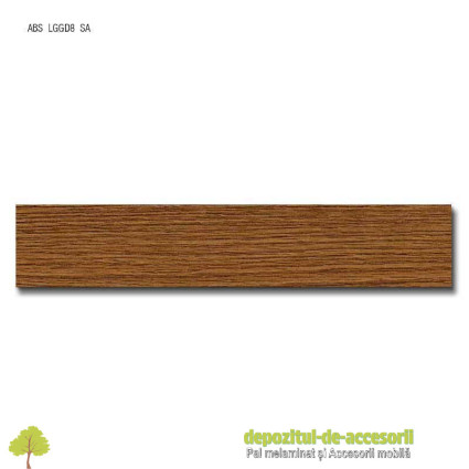Cant ABS Stejar rustic 22mm x 2mm Compatibil cu PAL Melaminat Stejar rustic Egger H3387 ST11