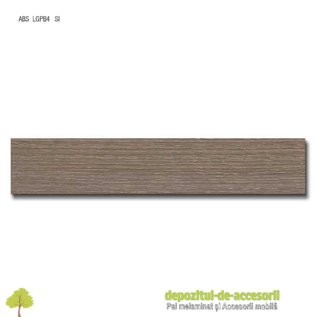 Cant ABS Stejar Cortina gri 22mm x 2mm Compatibil cu Pal Melaminat Stejar Cortina gri Egger H3353 ST11