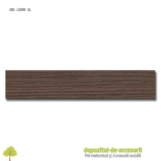 Cant ABS Stejar Chateau antracit 22mm x 2mm Compatibil cu PAL Melaminat Stejar Chateau antracit H3306 ST9