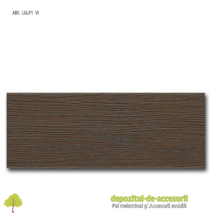 Cant ABS Woodline Mocca 43mm x 2mm Compatibil cu Pal Melaminat Woodline Mocca Egger H1428 ST22
