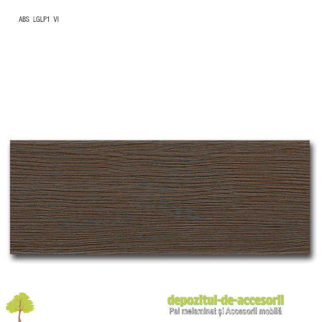 Cant ABS Woodline Mocca 43mm x 2mm Compatibil cu Pal Melaminat Woodline Mocca Egger H1428 ST22