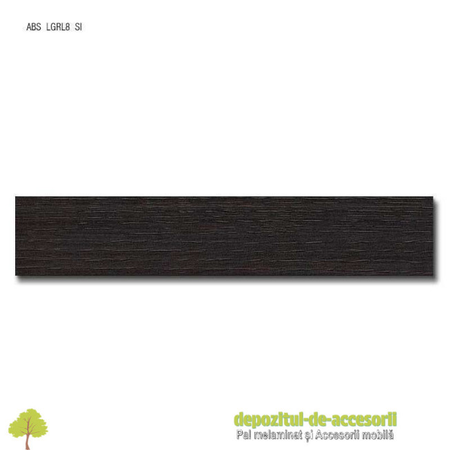 Cant ABS Stejar Cortina negru 22mm x 2mm Compatibil cu Pal Melaminat Stejar Cortina negru H3399 ST11 Egger