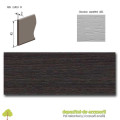 Cant ABS Stejar Cortina negru 43mm x 2mm Compatibil cu Pal Melaminat Stejar Cortina negru H3399 ST11 Egger