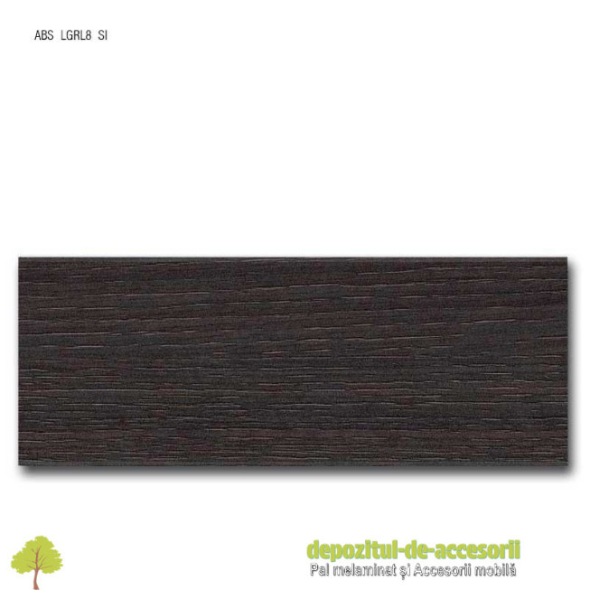 Cant ABS Stejar Cortina negru 43mm x 2mm Compatibil cu Pal Melaminat Stejar Cortina negru H3399 ST11 Egger