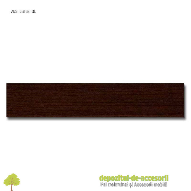 Cant ABS Fag Tirol ciocolată 22mm x 2mm Compatibil cu PAL Melaminat Fag Tirol ciocolata Egger H1599 ST15