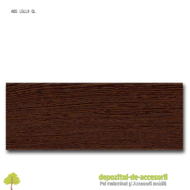 Cant ABS Wenge 43mm x 2mm Compatibil cu PAL Melaminat Wenge Egger H1555 ST15