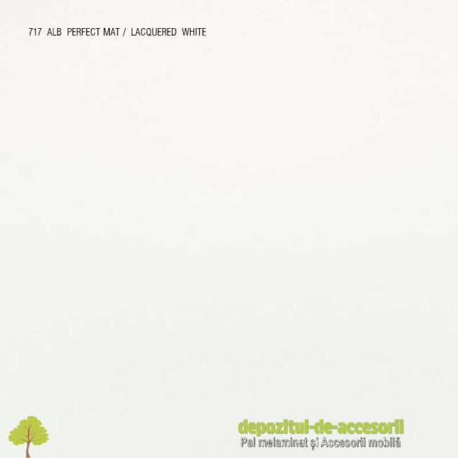 MDF Alb super mat 717 AGT Panou MDF 18mm