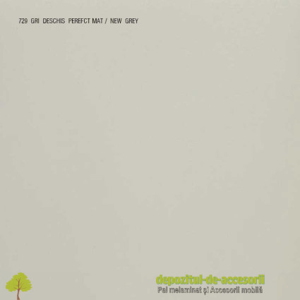 Panou MDF Gri deschis 729 super mat AGT