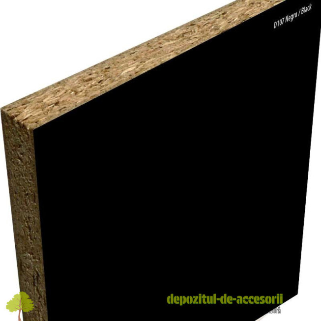 PAL Melaminat Negru D107