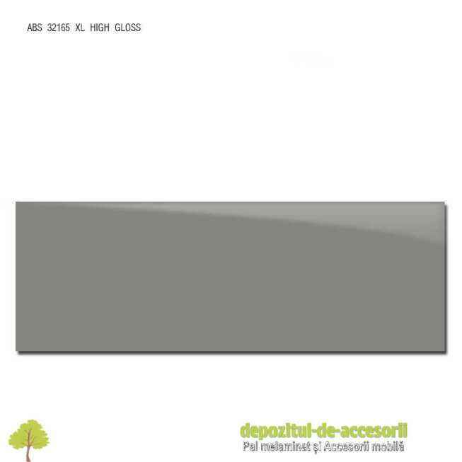 Cant ABS Gri deschis 43mm x 1mm super lucios