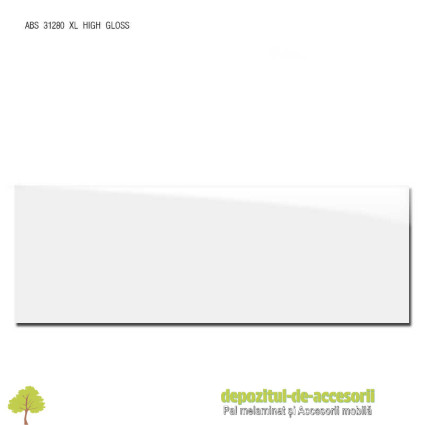 Cant ABS Alb 43mm x 1mm super lucios