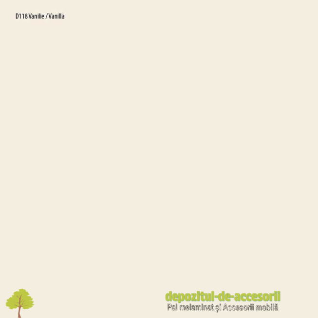 PAL Melaminat Vanilie D118