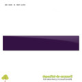 Cant ABS Violet 22mm x 1mm super lucios (high gloss)