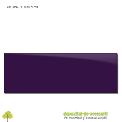 Cant ABS Violet 43mm x 1mm super lucios (high gloss)