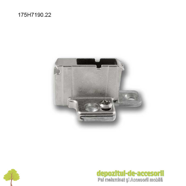 Plăcuță montaj balamale 175H7190.22 Clip Top Blum reglaj prin excentric