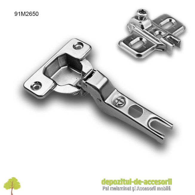 Balama usi semiaplicate deschidere 100° Blum Modul 91M2650