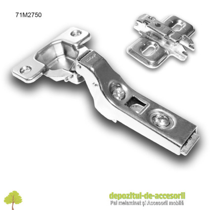 Balama uși încadrate CLIP deschidere 100° Blum 71M2750