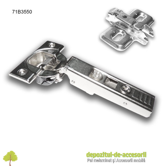 Balama usi aplicate CLIP top 110° Blumotion incorporat 71B3550 Blum