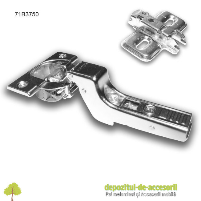 Balama usi incadrate CLIP top 110° Blumotion incorporat 71B3750 Blum