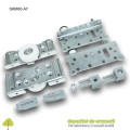 Sistem glisare SKM80  pentru uși glisante dressing