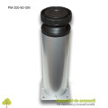 Picior metalic mobilier H200  Ø60mm gri metalizat