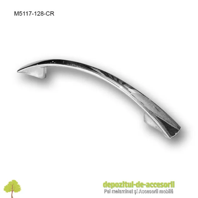 Mâner mobilier Cromat M5117 128mm