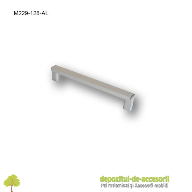 Mâner mobilier Aluminiu M229-128-AL Cebi