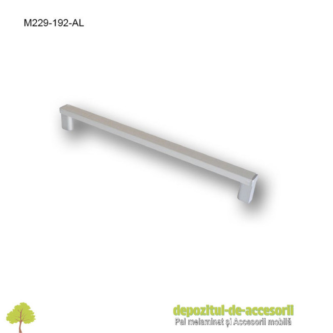 Mâner mobilier Aluminiu M229-192-AL Cebi