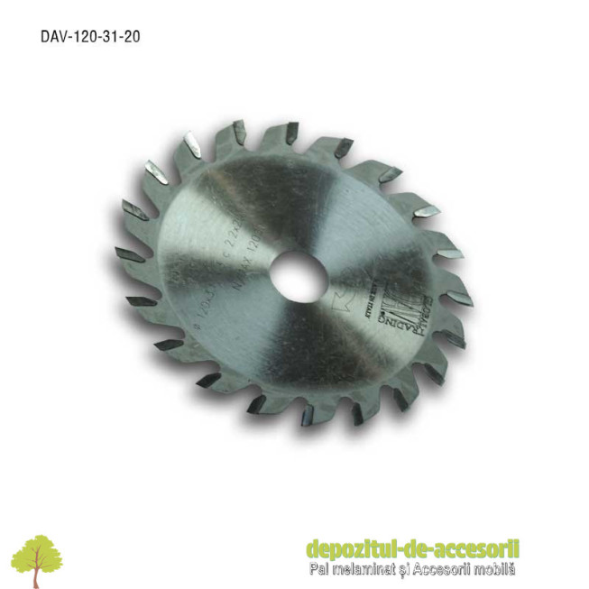 Pânză incizor circular Ø120mm DAV Global Trading Italia