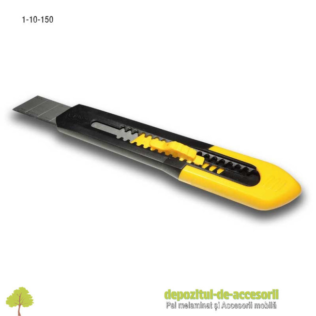 Cutter 130mm cu lama segmentată 18mm Stanley