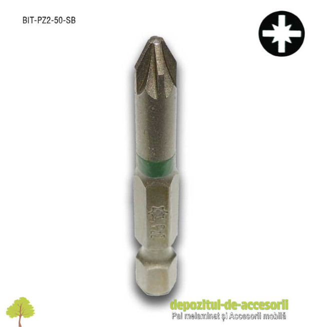 Cap surubelnita in cruce profesional Pz2 25mm BIT Pz2 Stark Bohrer