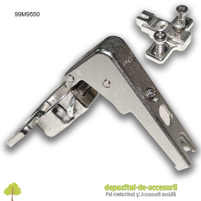 Balama usi incadrate constructie cu lezena 95 grade Modul 99M9550 Blum