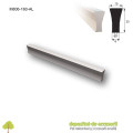 Mâner mobilier Aluminiu M806-160-AL Satinat distanta intre gauri de 160mm