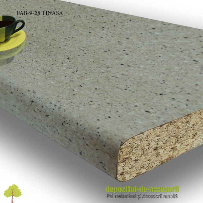 Blat de bucatarie Tinasa 28x600x3050mm lucios FAB Grup FAB 9