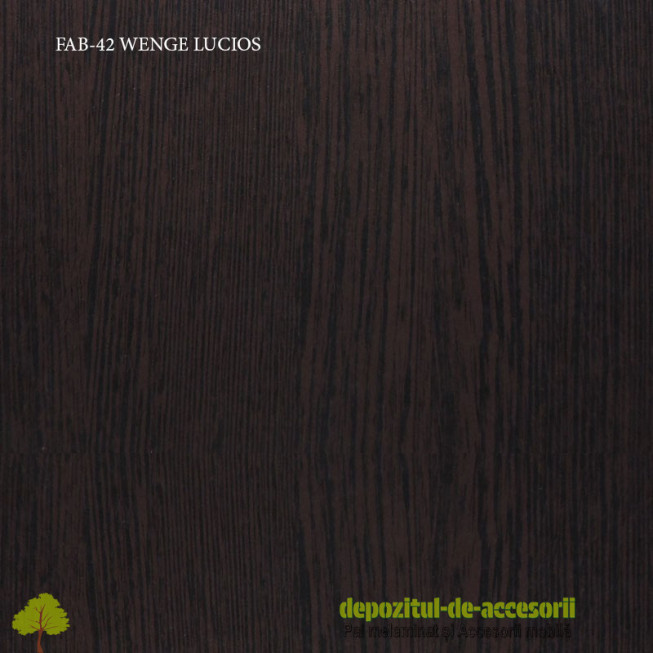 Blat de bucatarie Wenge lucios 38x600x3050mm FAB Grup FAB 42