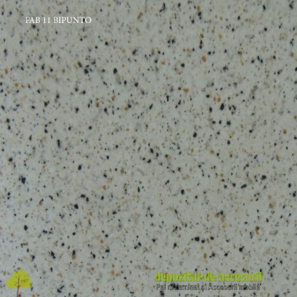 Blat de bucatarie Bipunto lucios 38x600x3050mm FAB Grup FAB 11