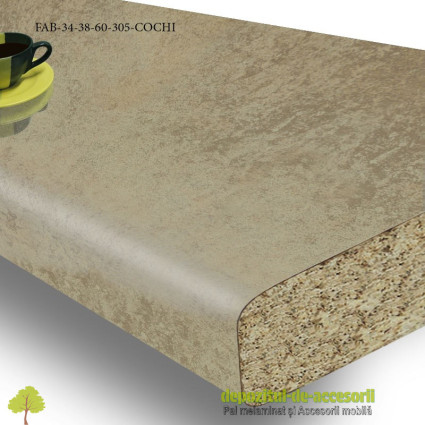 Blat de bucatarie lucios COCHI dimensiuni 38x600x3050mm FAB 34 FAB Grup