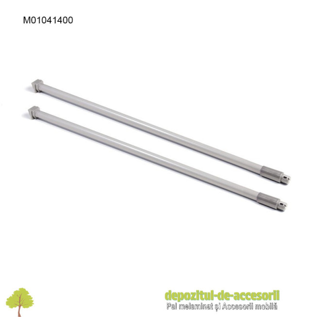 Set lonjeroane laterale sertare 400mm tip TANDEMBOX DTC seria D 500 M01041400-DTC