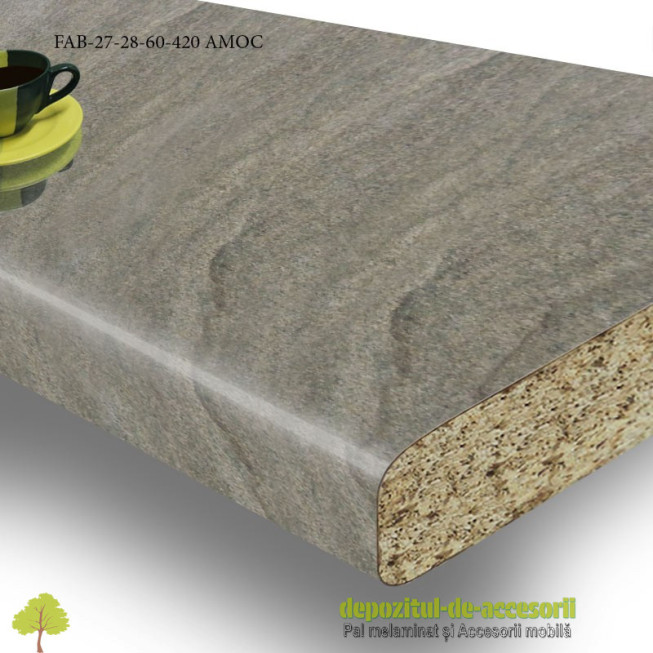 Blat de bucatarie lucios AMOC dimensiuni 28x600x4200mm FAB 27 FAB Grup