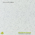 Blat de bucatarie mat WHITE PEBBLES dimensiuni 38x600x4200mm FAB Grup FAB 16