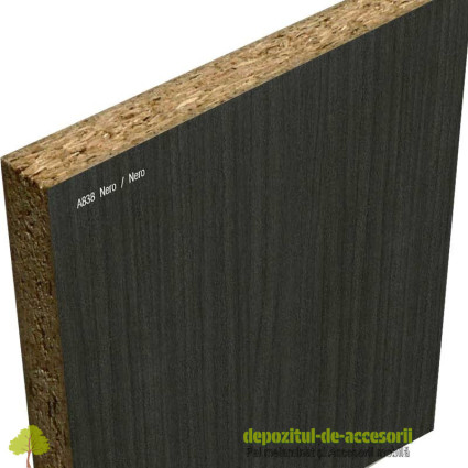 PAL Melaminat Nero A838